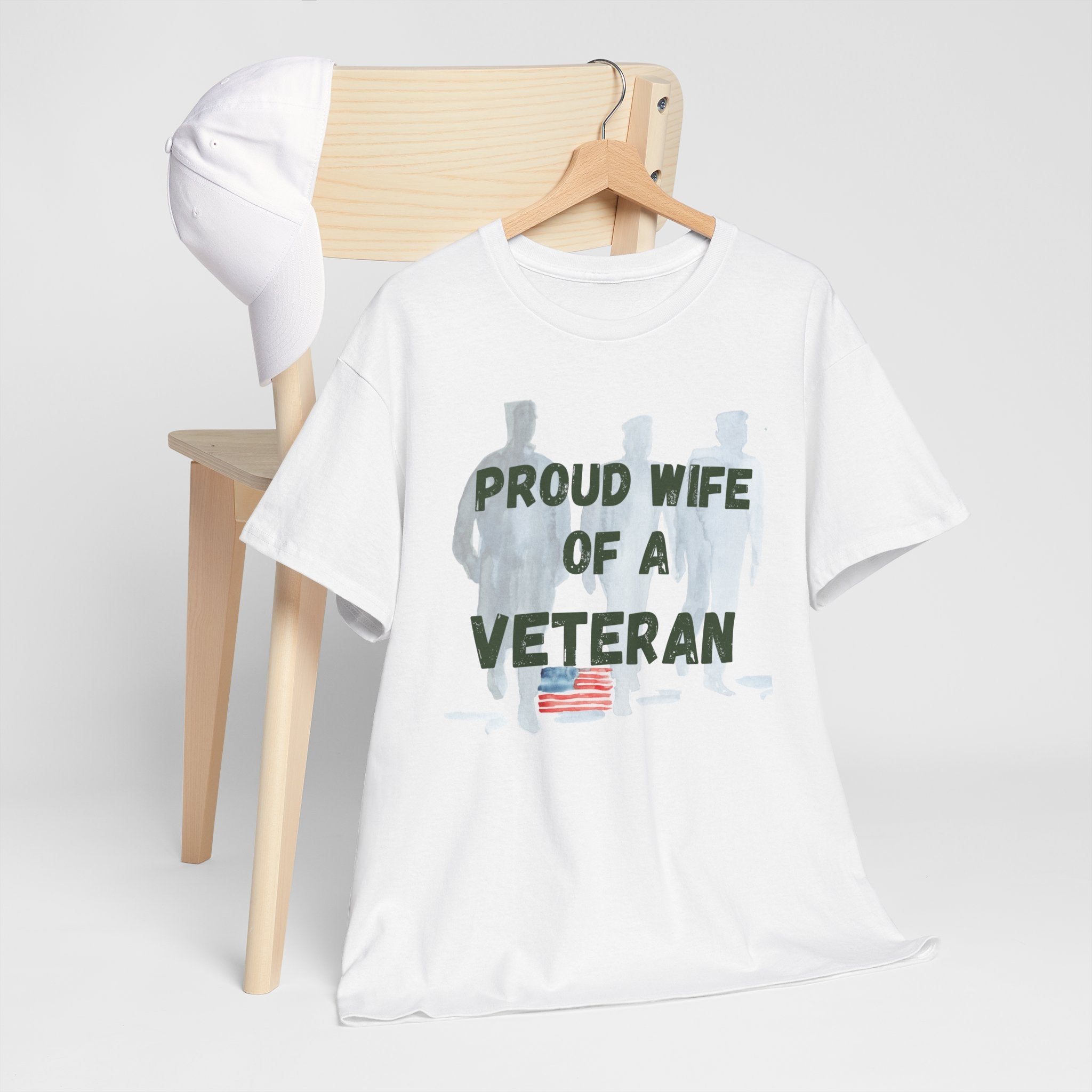 Veteran Wife T-Shirt — Proud Military Spouse Tee