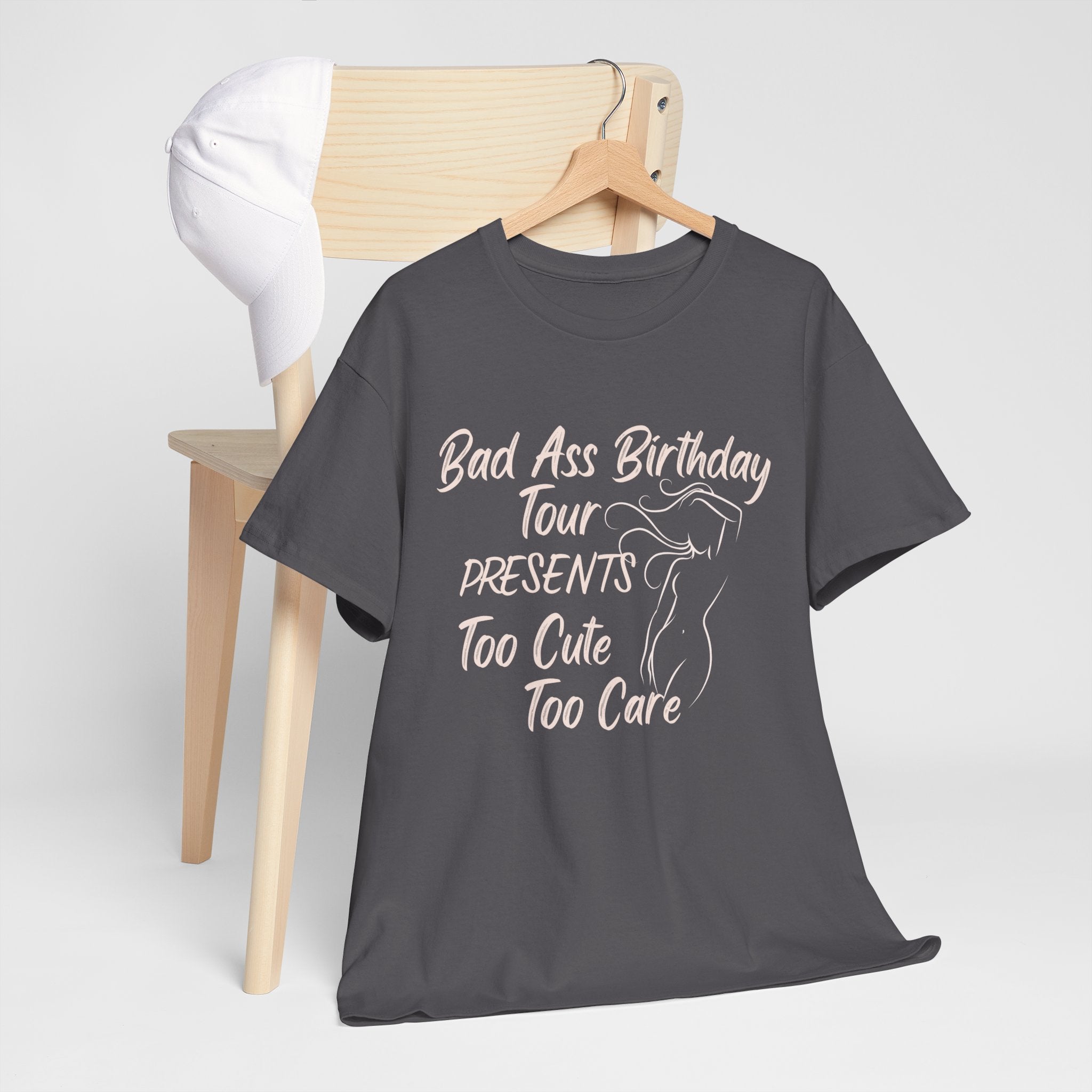 Birthday Tee — 'bad ass birthday tour' Graphic Shirt