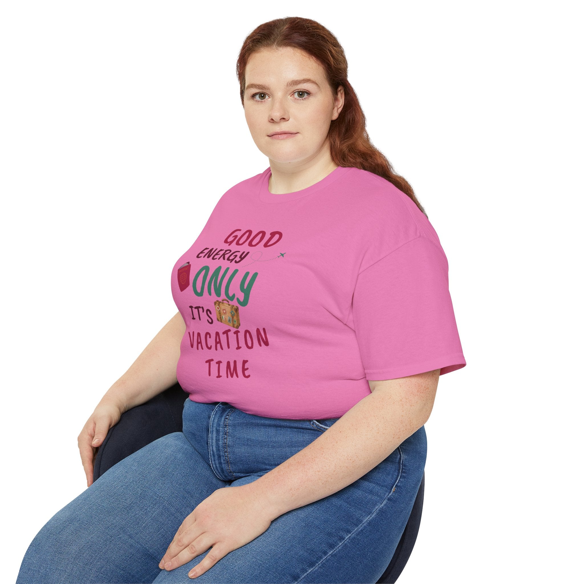 Good Energy Only – Vacation Time T-Shirt