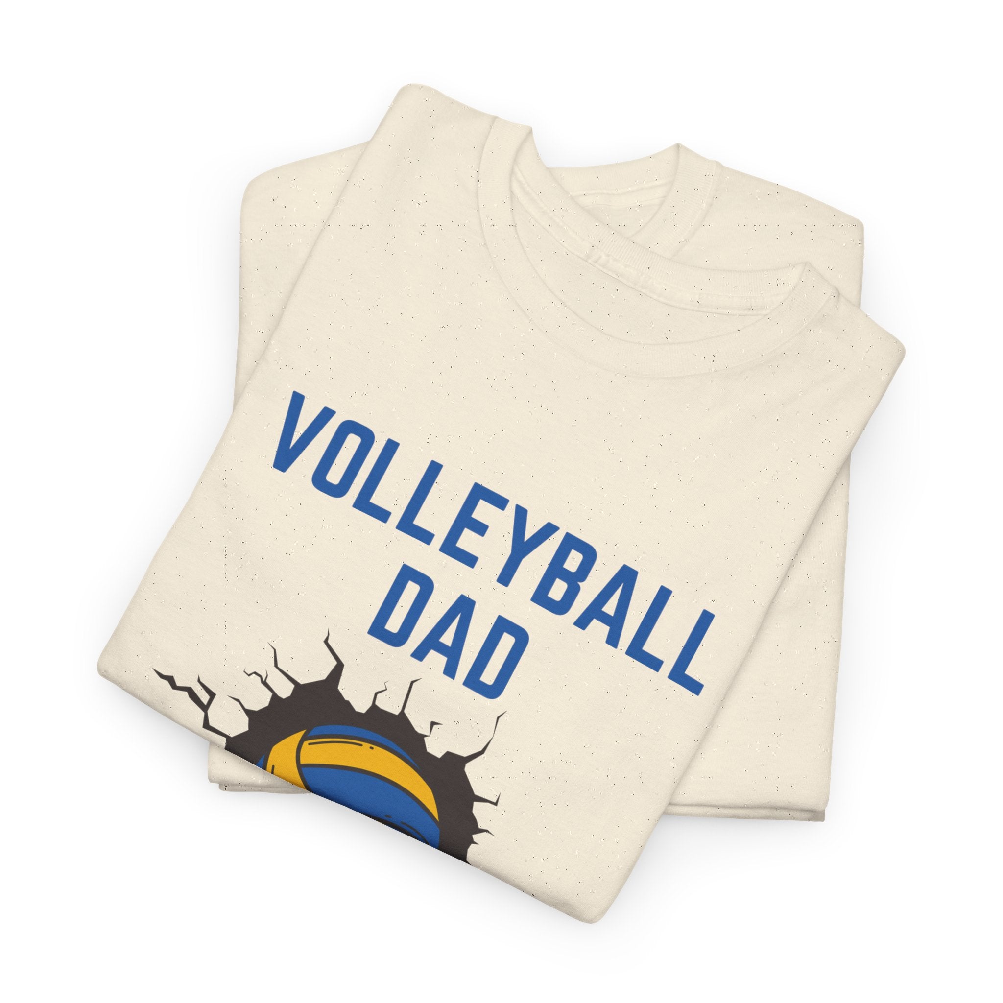Volleyball Dad T-Shirt — Dad Gift, Volleyball Player Support Tee