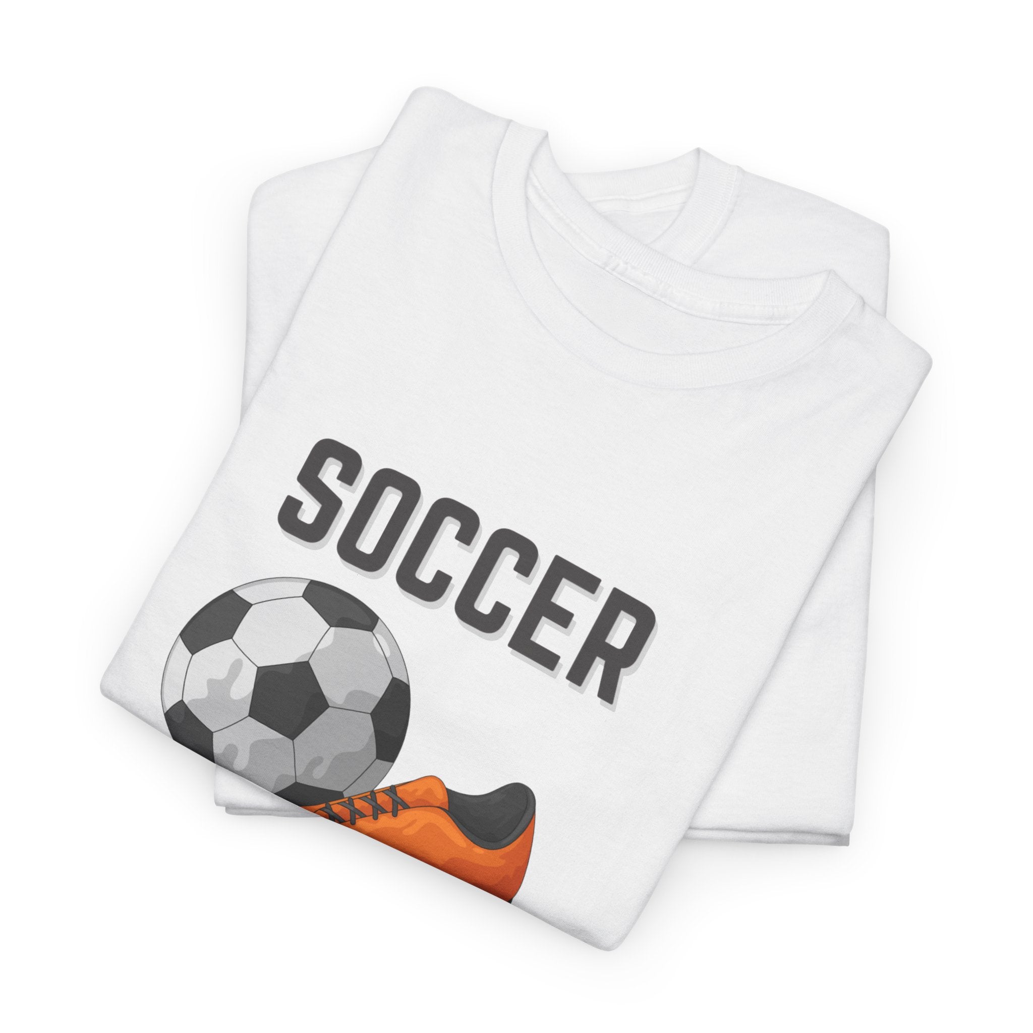 Soccer Dad T-Shirt – Graphic Soccer Ball & Cleat Tee, Father’s Day Gift