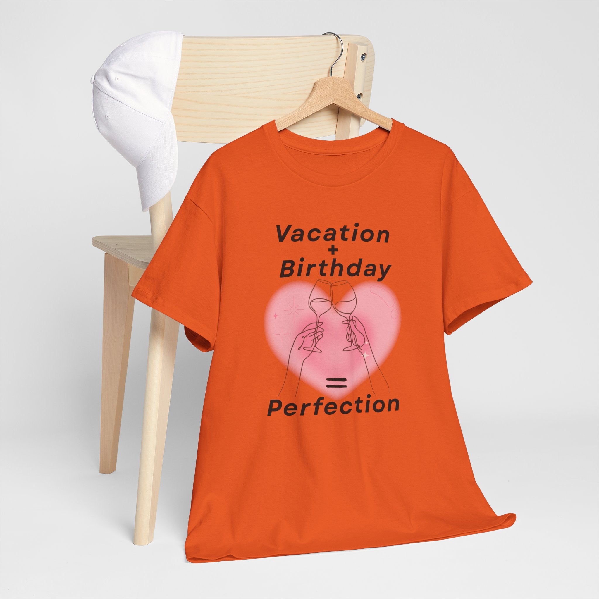 Vacation Birthday = Perfection T-Shirt