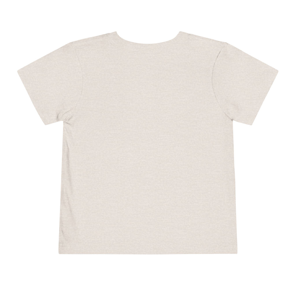 Merry and Bright Fox Christmas Toddler Short Sleeve Tee