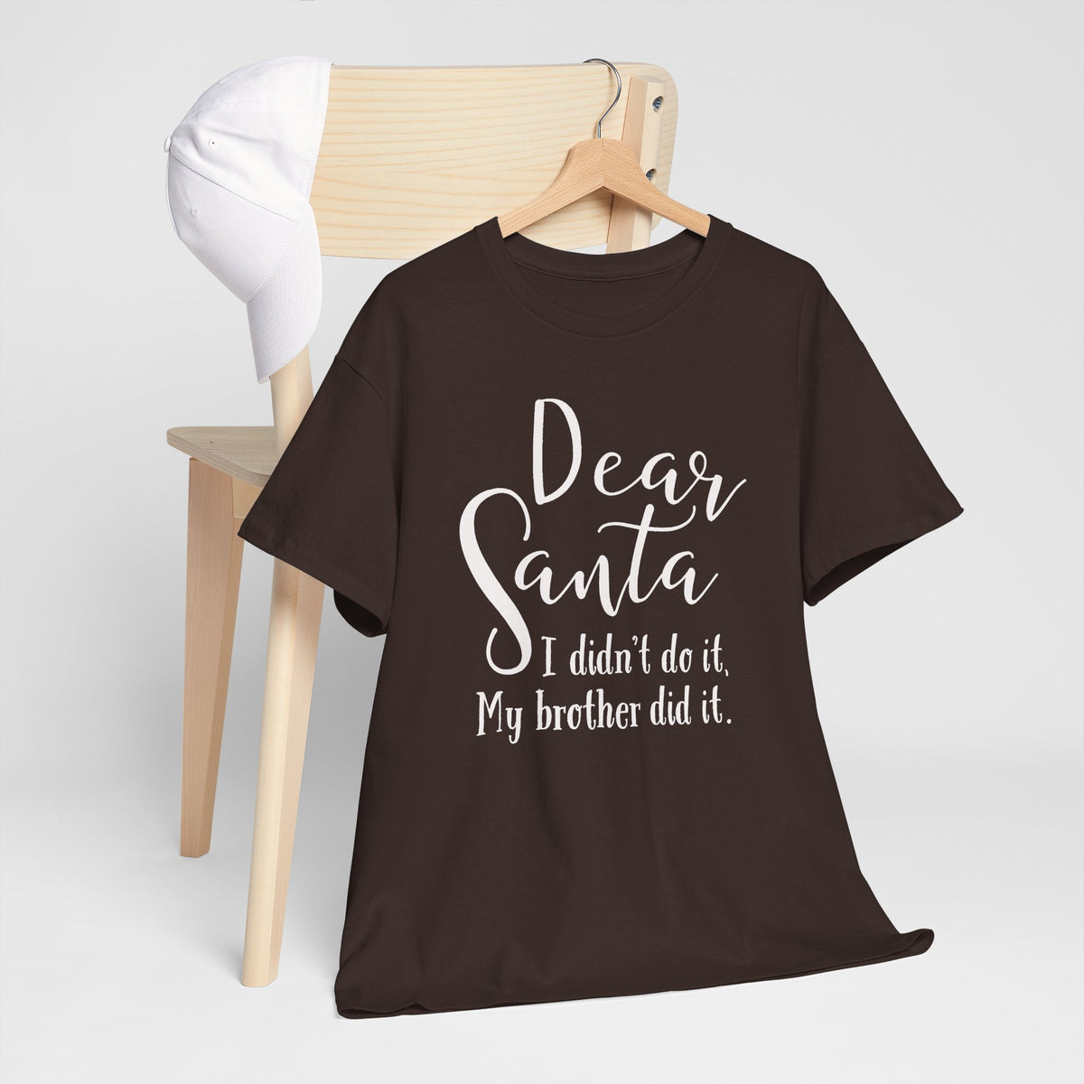 Dear Santa My Brother Did It Christmas T-Shirt