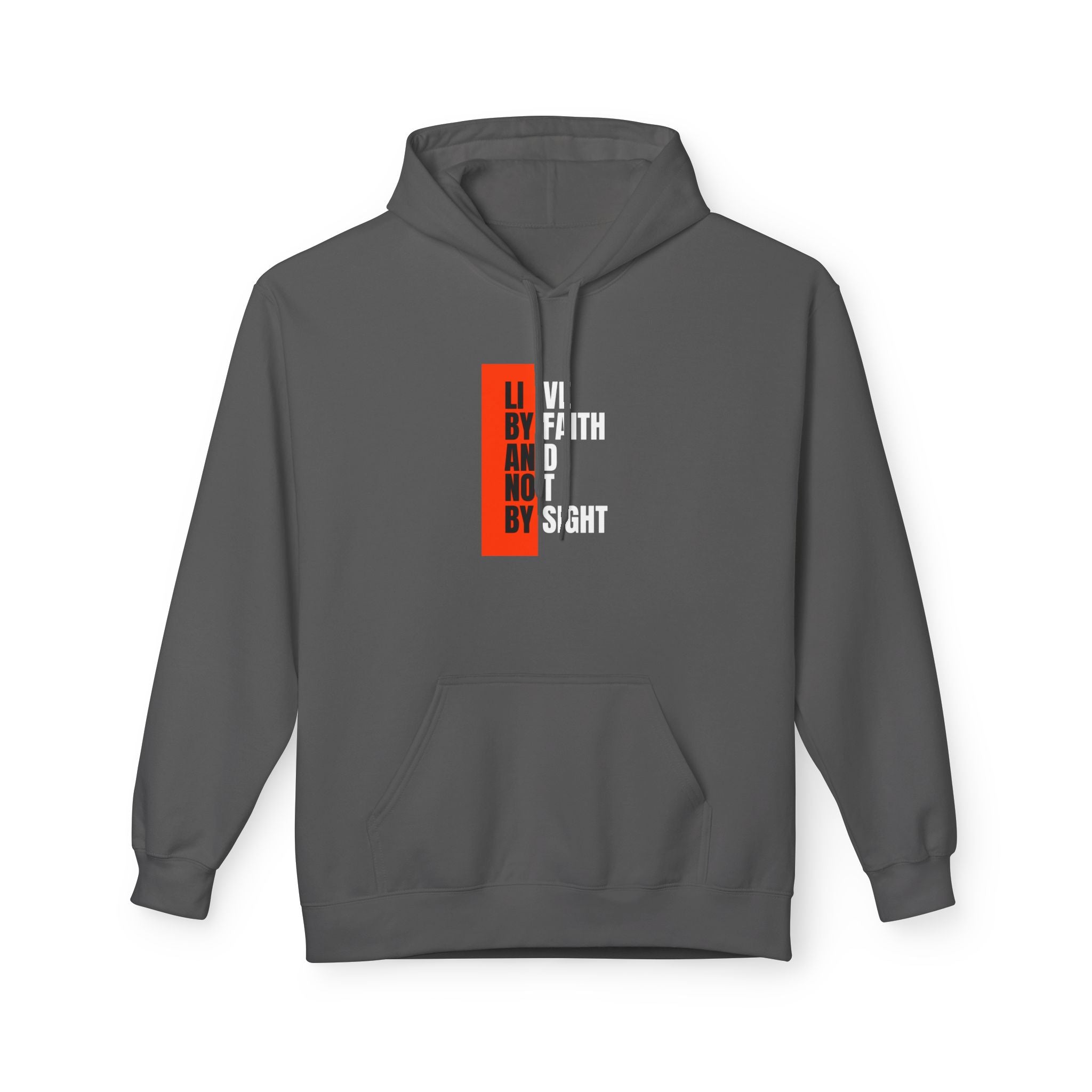 Faith Over Sight Hoodie — "By Faith Not By Sight" Graphic Hoodie