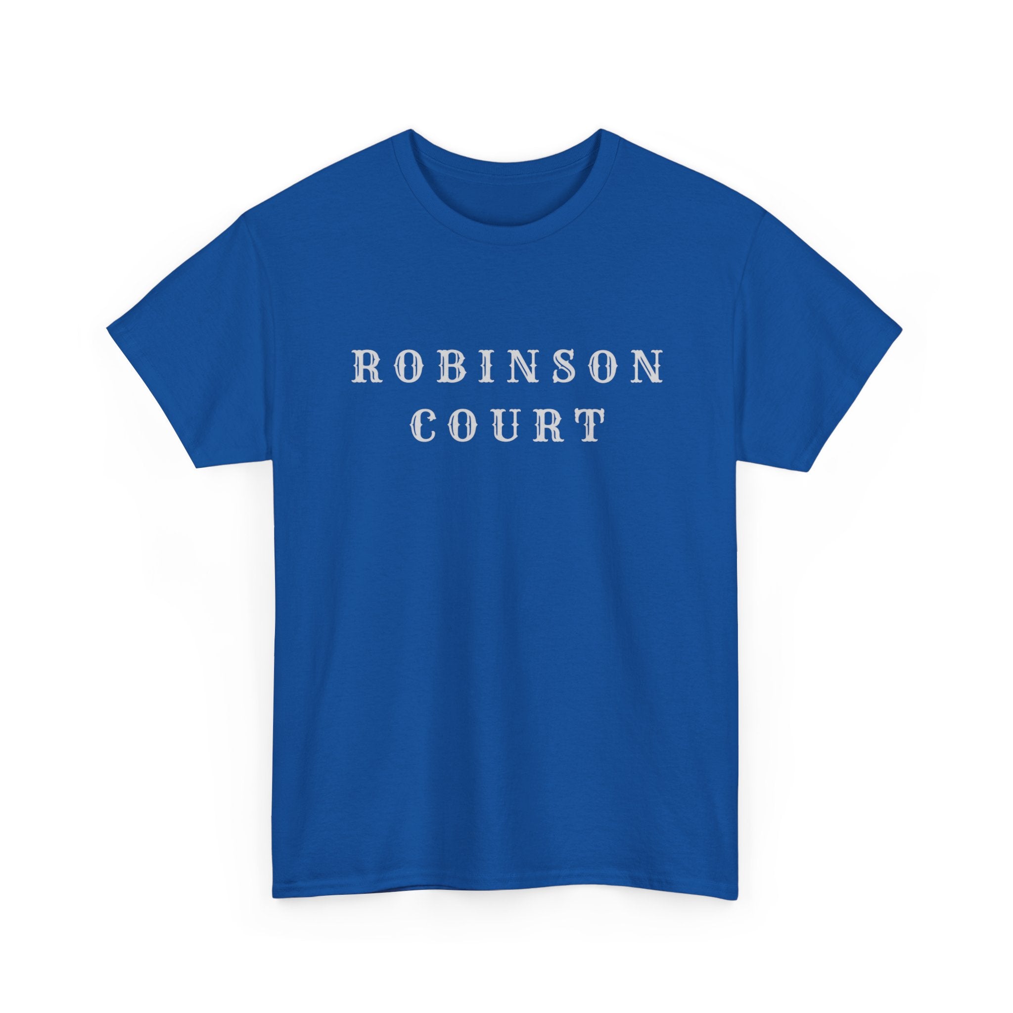 Robinson Court T-Shirt — Vintage College Style Tee
