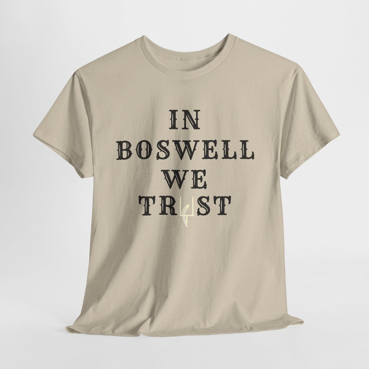 In Boswell We Trust Steeler Fan Graphic T-Shirt
