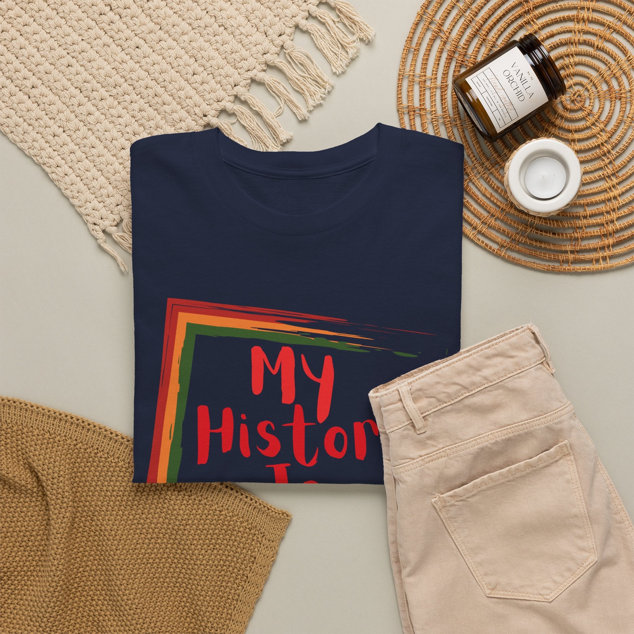 My History Is Strong T-Shirt — Empowerment Statement Tee