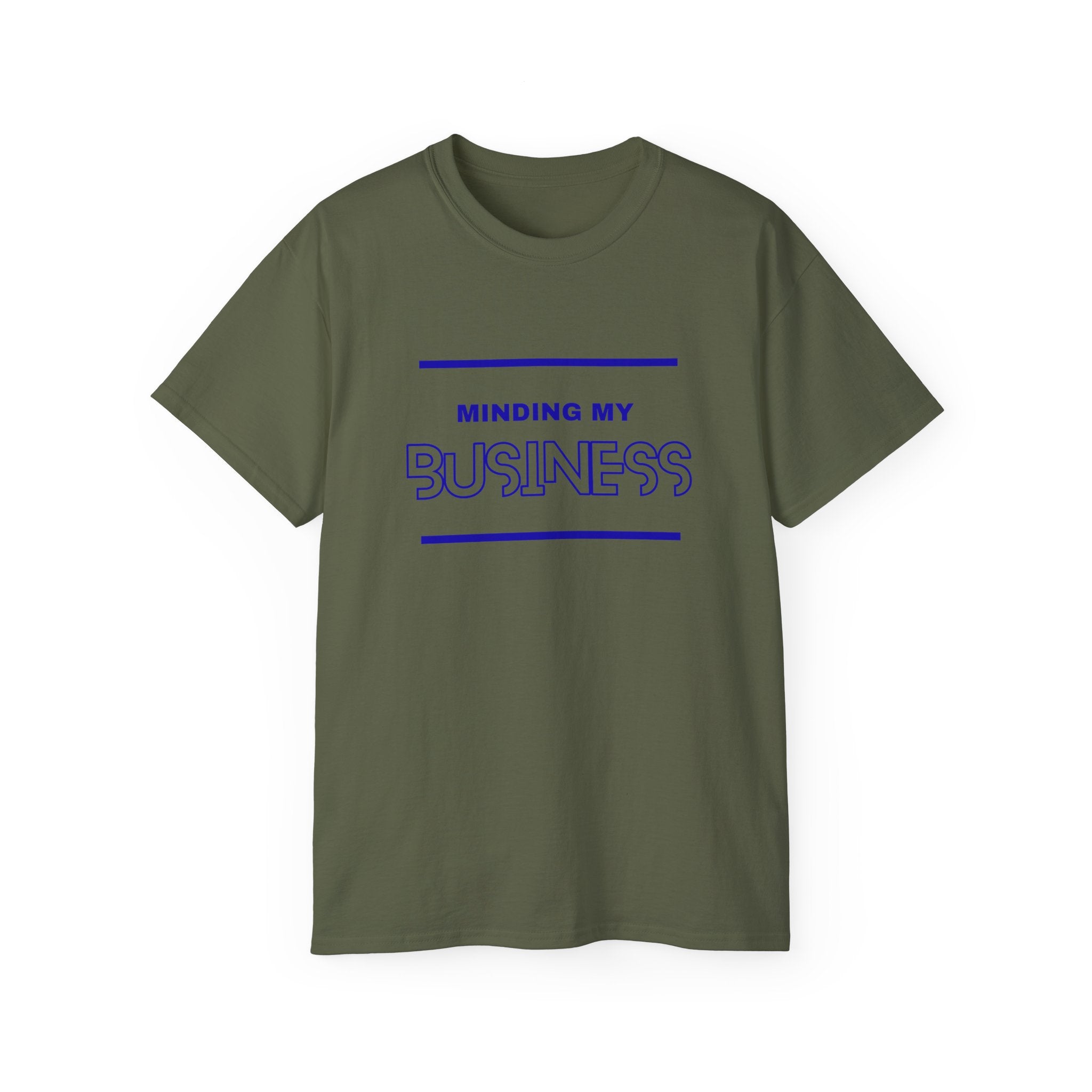 T‑Shirt — "Minding My Business" Minimal Graphic Tee
