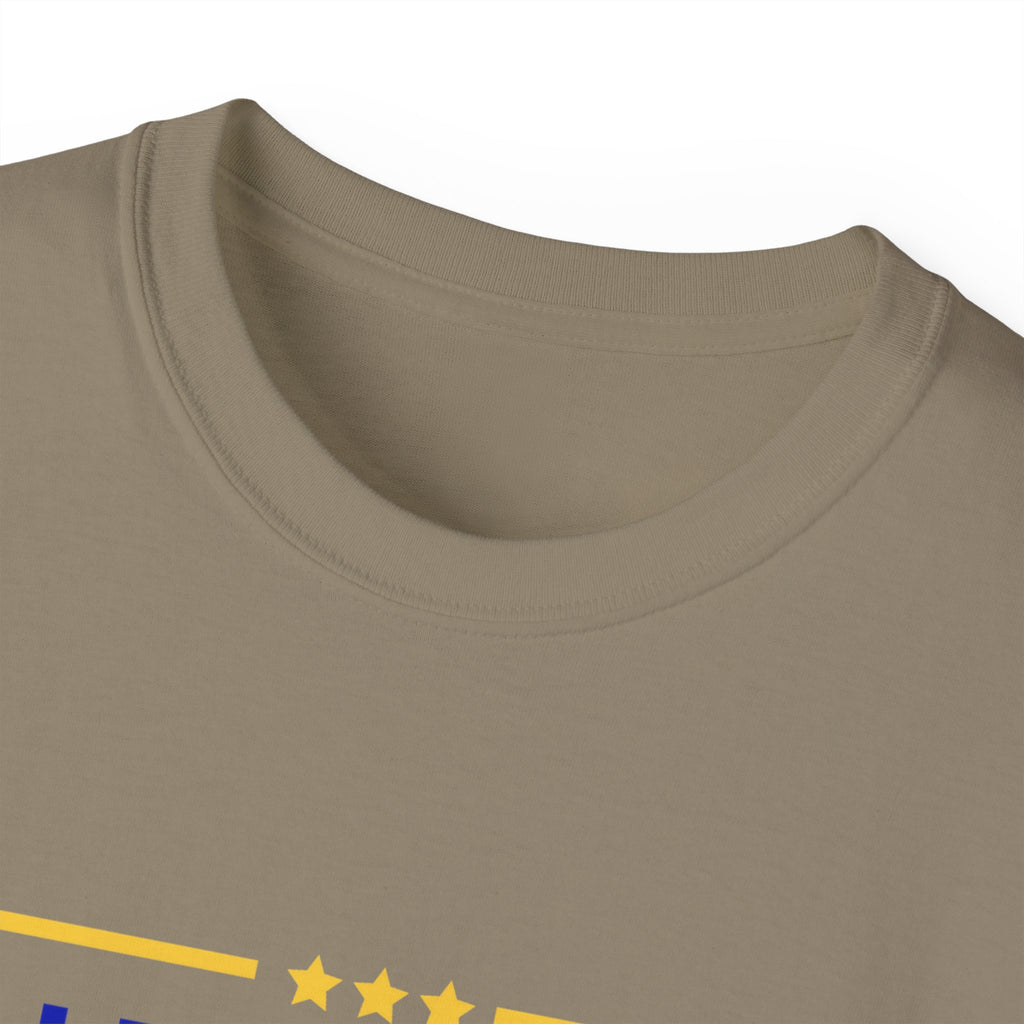 Air Force Vintage Stripe Tee — "Air Force" Graphic T-Shirt
