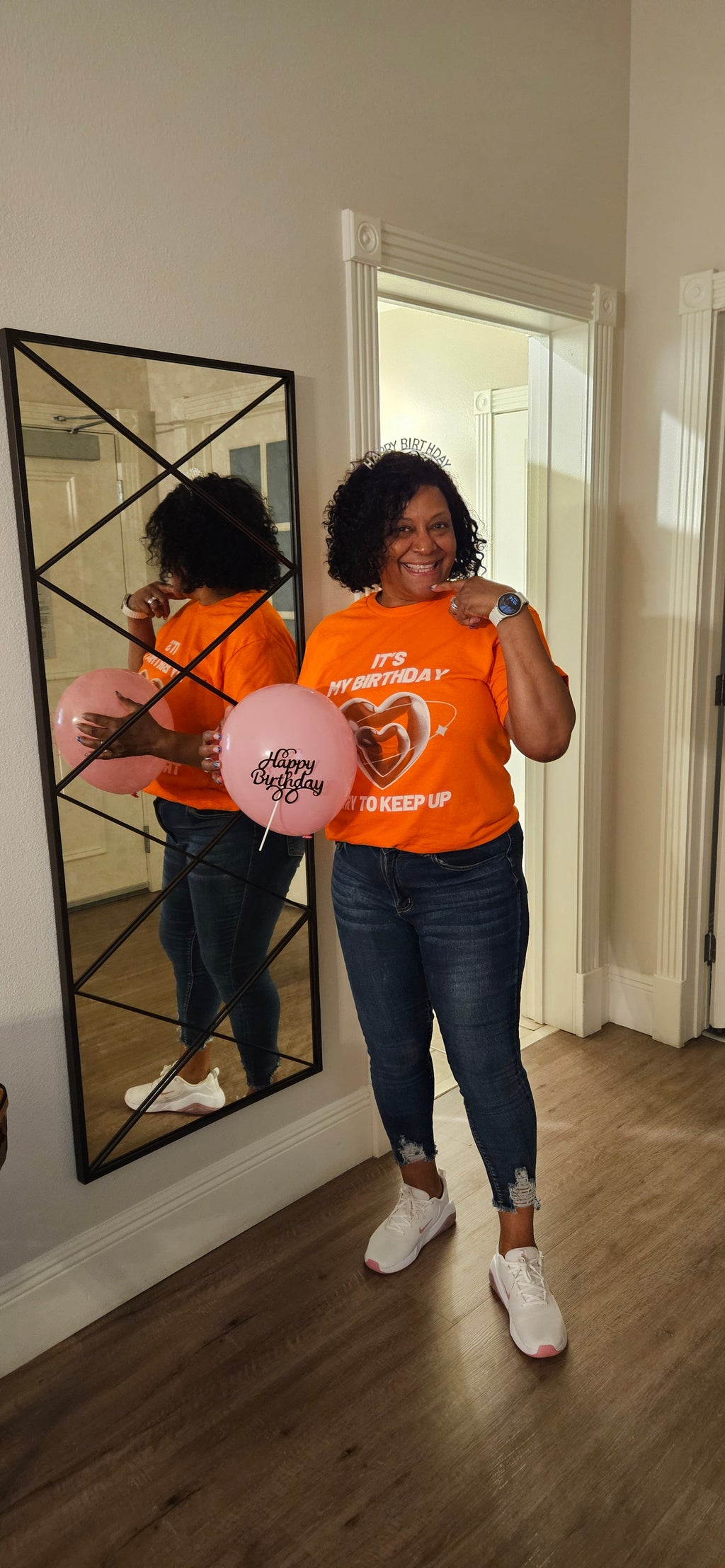 Birthday Tee — "It's My Birthday, Try to Keep Up" Graphic T-Shirt