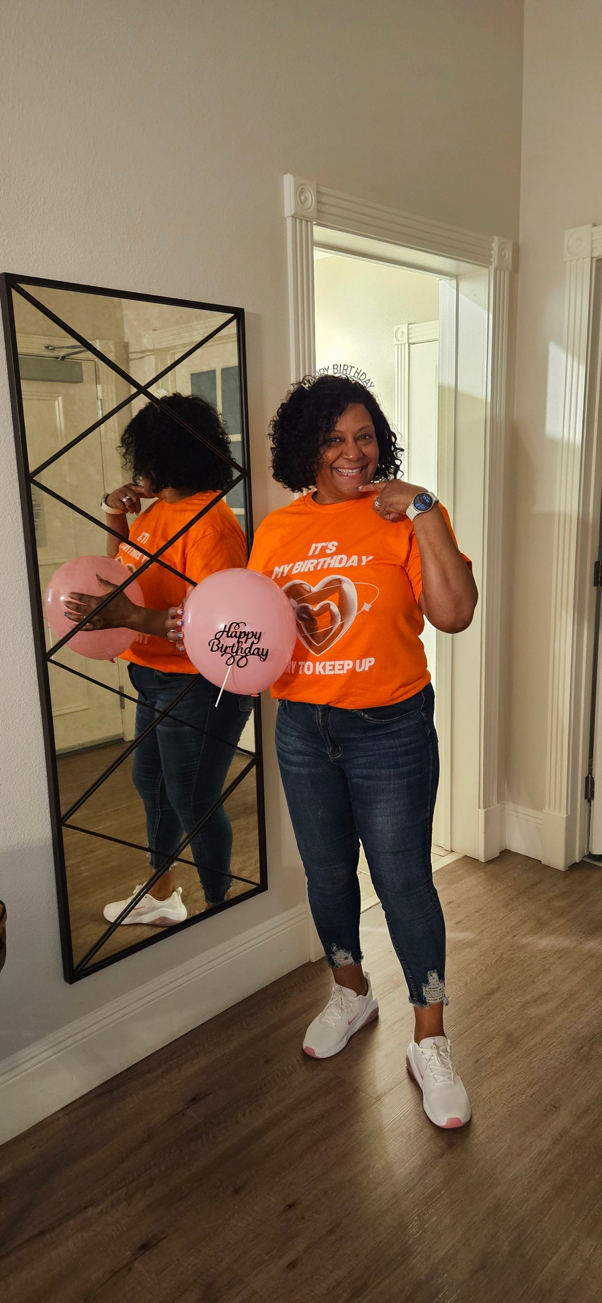 Birthday Tee — "It's My Birthday, Try to Keep Up" Graphic T-Shirt